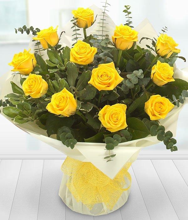 A Dozen Yellow Roses